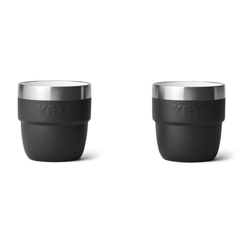 YETI Rambler 4 oz Black BPA Free Insulated Cup Set Mfr