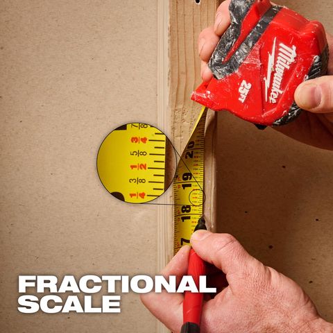Milwaukee 30 ft. L X 1.97 in. W Compact Tape Measure 1 pk Mfr# 48