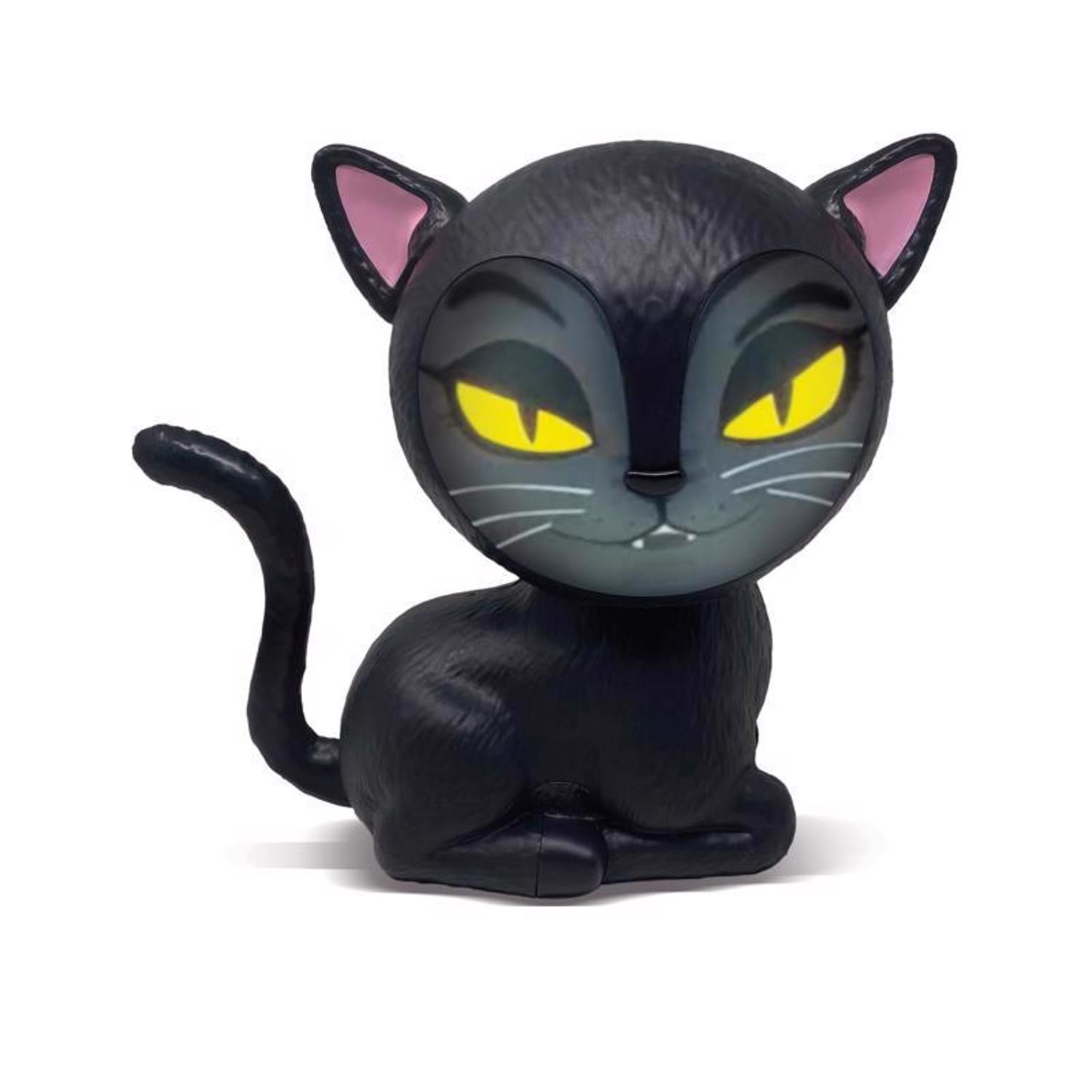 Re:smile Eve賞 スピーカー Eve with cats Mindscope Eek the Cat 8 in. Talking Animated Halloween Decor Mfr