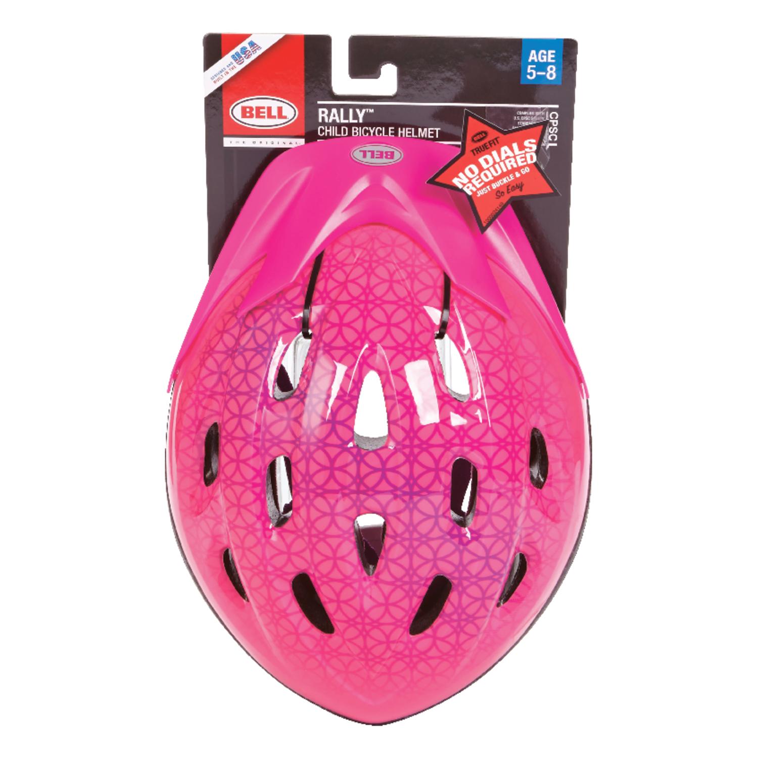age 8 bike helmet Kids Helmet, 2 Size Adjustable for Youth Toddler Boys & Girls 3-5-8-10-12-14 Years, Child Helmets with Visor for Skating Cycling Scooter (Black, S: 48-54 cm / 18.9"-21.3") : Sports & Outdoors Perfect for bikers and skaters Bell Sports Pink Rally Polycarbonate