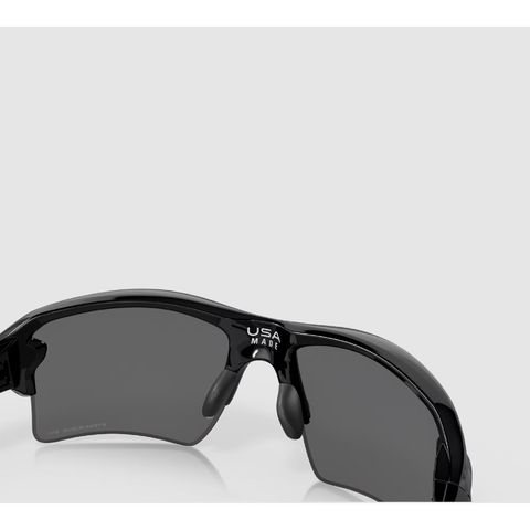 Oakley Flak 2.0 Sunglasses Unisex Black Frame Gray Lens Polarized