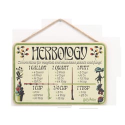 Open Road Brands Harry Potter 6 in. H X 8 in. L MDF Wall Decor