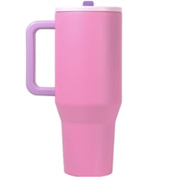 Hydrojug 40 oz Pink Sugar Travel Tumbler