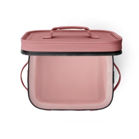 YETI Hopper Flip Sandstone Pink 24 cans Soft Sided Cooler Mfr