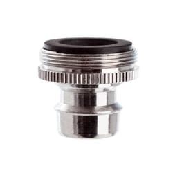 Danco Dual Thread 15/16 in.- 27M x 55/64 in.-27F Chrome Aerator Adapter