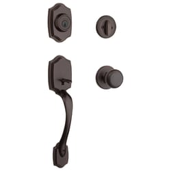 Kwikset SmartKey Belleview Venetian Bronze Handleset