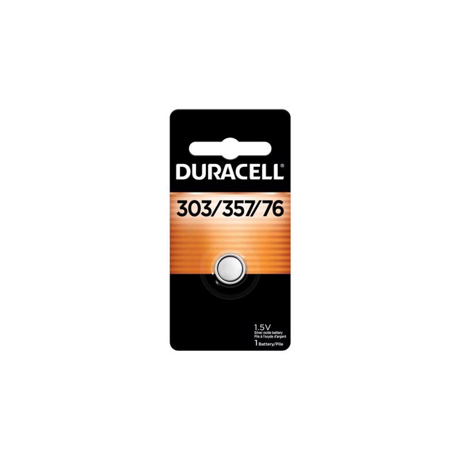 Duracell Silver Oxide 303/357/76 1.5 V 175 mAh Electronic/Watch