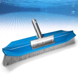 SweepEase StingRay+ SS-Poly Bristle AquaDynamic Pool Brush 7 in. H X 2 in. W X 18 in. L