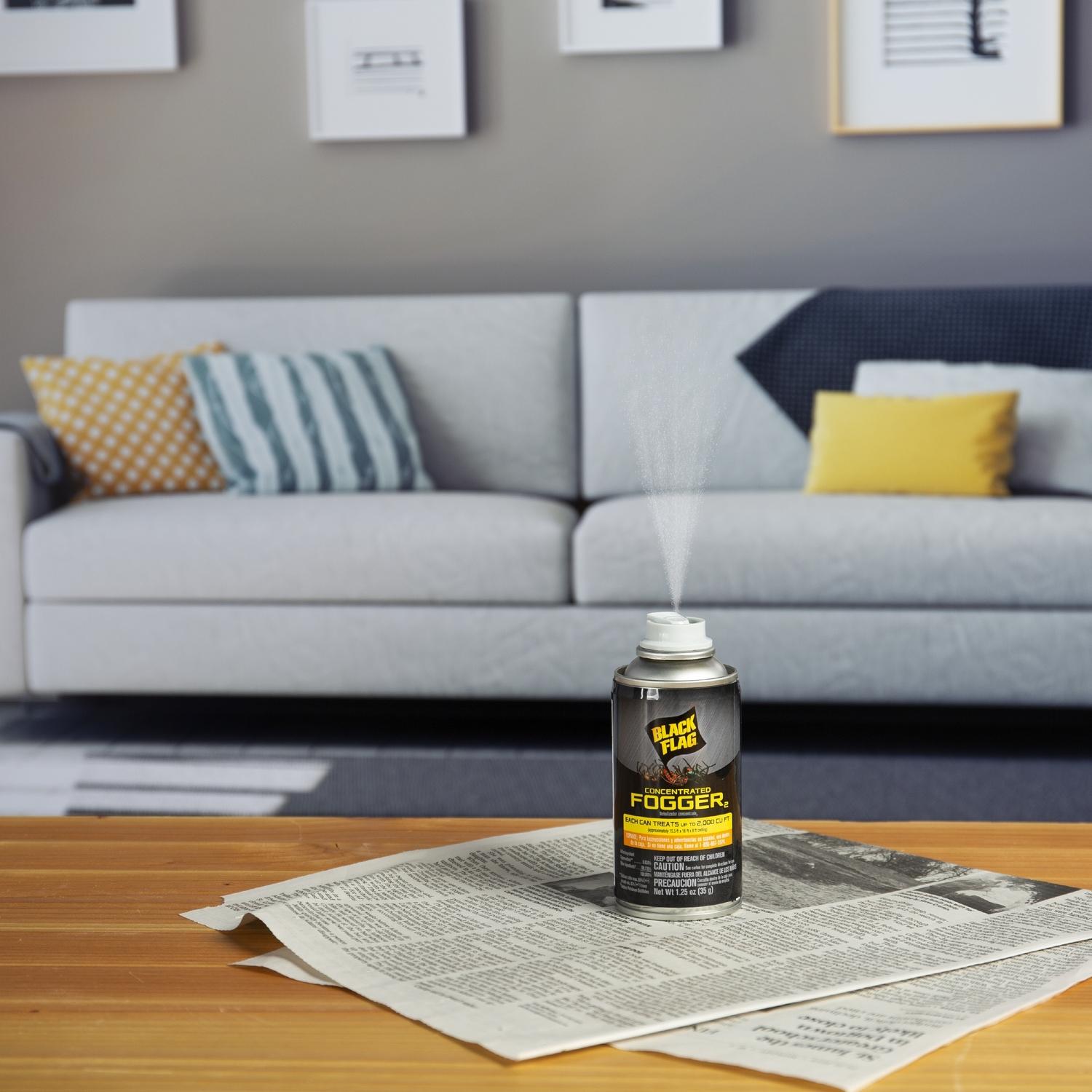 Black Flag Concentrated Insect Fogger - 6 Pack, 1.25 oz Mfr# HG