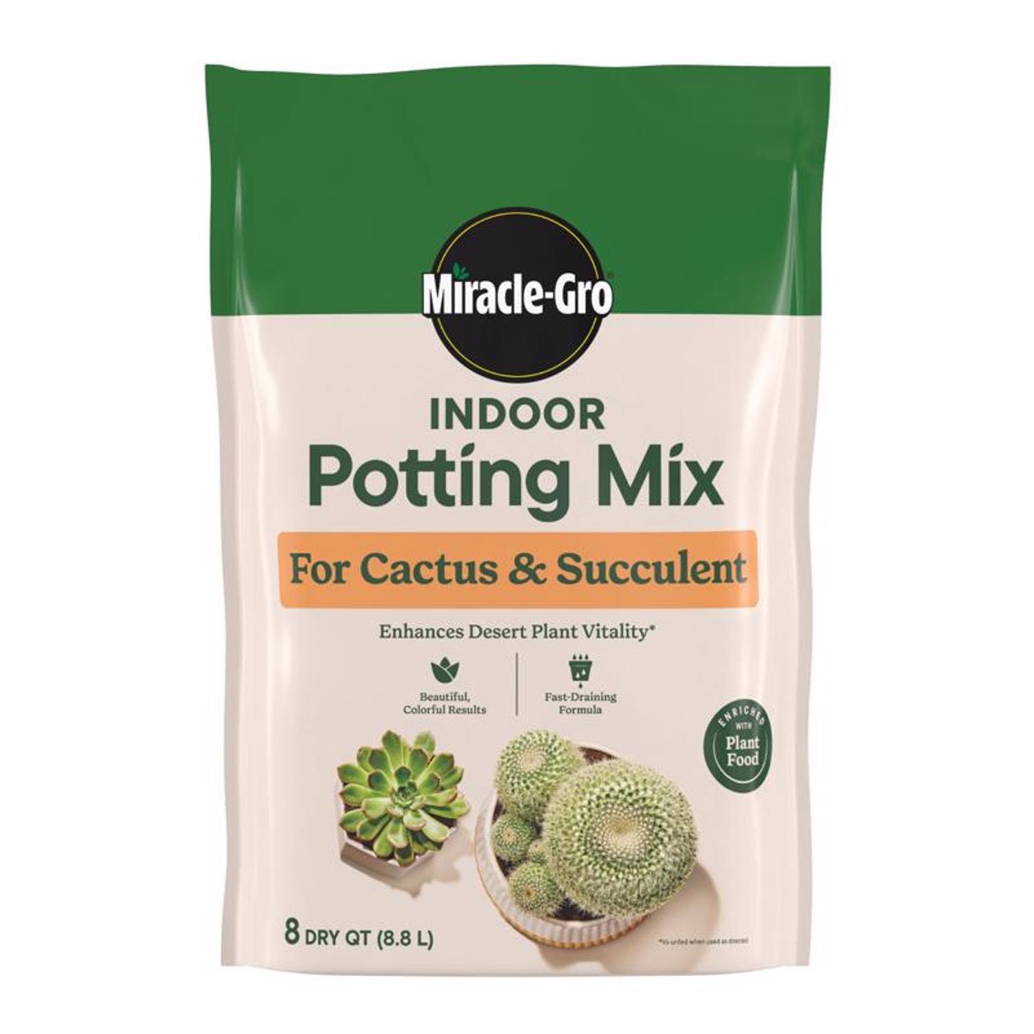 Miracle-Gro Cactus, Palm Citrus 8 Quart(s) Potting Soil Mix - Thumbnail 2