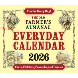The Old Farmer's Almanac Yankee Publishing Fun for Every Day 2026 Calendar