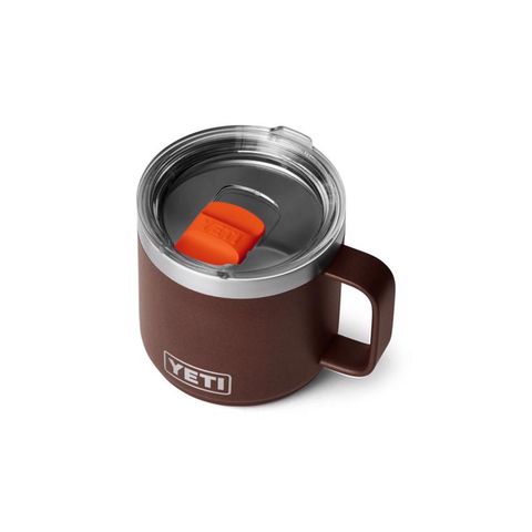 YETI Rambler 14 oz Wetlands Brown BPA Free Mug with MagSlider Lid