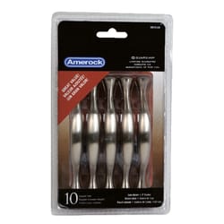 Amerock Allison Traditional Arch Cabinet Pull 3 in. Satin Nickel Silver 10 pk