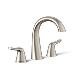 Sterling Endusk Brushed Nickel Transitional Widespread Bathroom Sink Faucet 8 in.