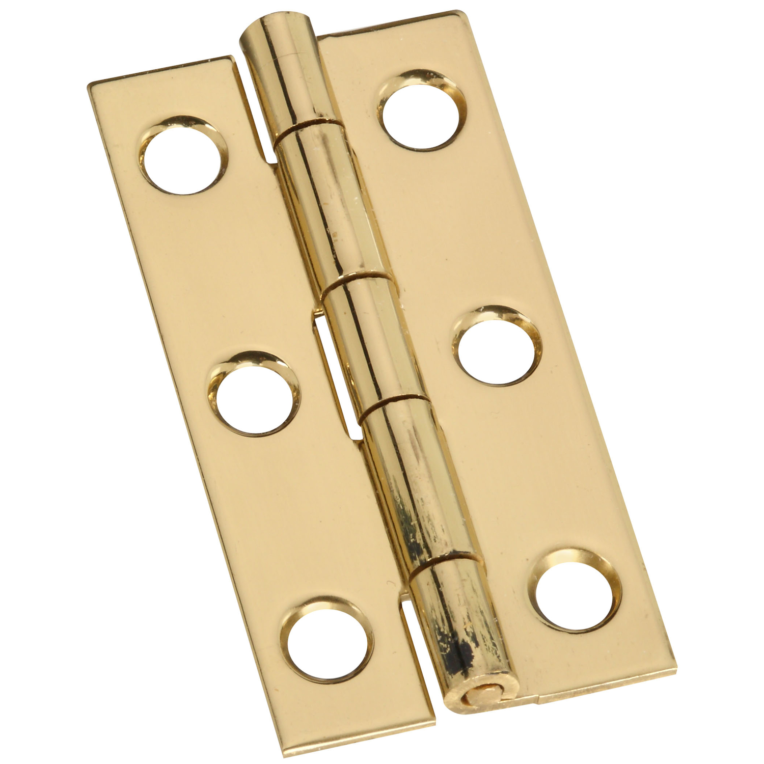 Decorative Narrow Hinge, 2 in H Door Leaf, 0.04 in Thick Door Leaf, Brass, Solid Brass, 5 lb, 2PK