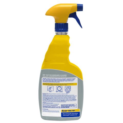 Zep Fast 505 Lemon Scent Cleaner and Degreaser 32 oz Liquid Mfr