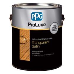 ProLuxe 23 Plus RE Transparent Satin Cedar Oil-Based Acrylic/Alkyd/Urethane Wood Finish 1 gal