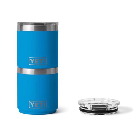 YETI Rambler 10 oz Big Wave Blue BPA Free Lowball Insulated Cup