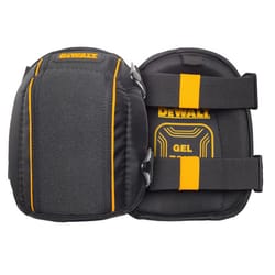 DEWALT 8.5 in. L X 7 in. W Gel Foam Flooring Flooring Knee Pads Black/Yellow One Size Fits All