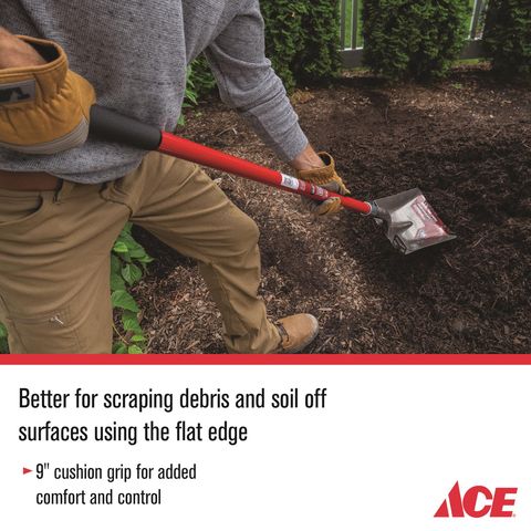 Ace 58 in Steel Square Transfer Shovel - Fiberglass Mfr# 7011414