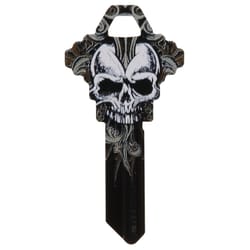 HILLMAN Wackey Skull House/Office Universal Key Blank Single
