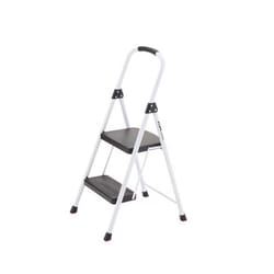 Lift Ladders 40.16 in. H X 17.3 in. W X 2.5 in. D 225 lb. capacity 2 step Steel Folding Step Stool