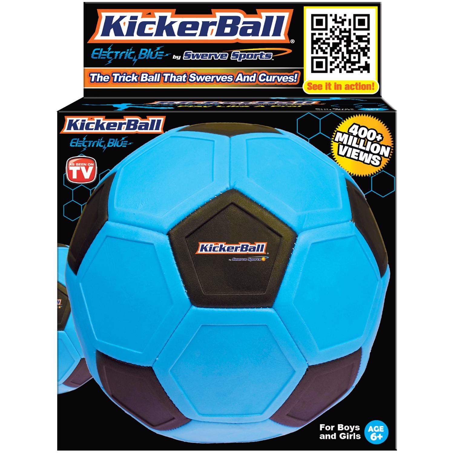 Swerve Sports Trick Kicker Ball Black/Blue 1 pc Mfr# KICKRBLBLU