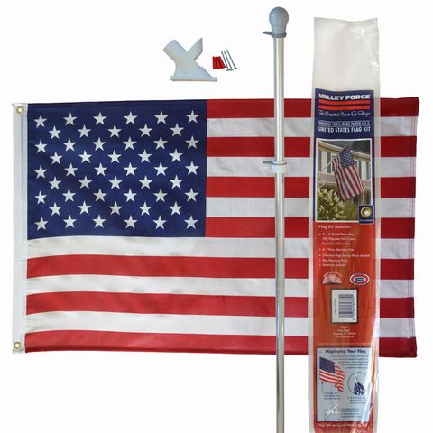 Valley Forge Flag Kit 48 in. H Mfr# 62755 - Ace Hardware