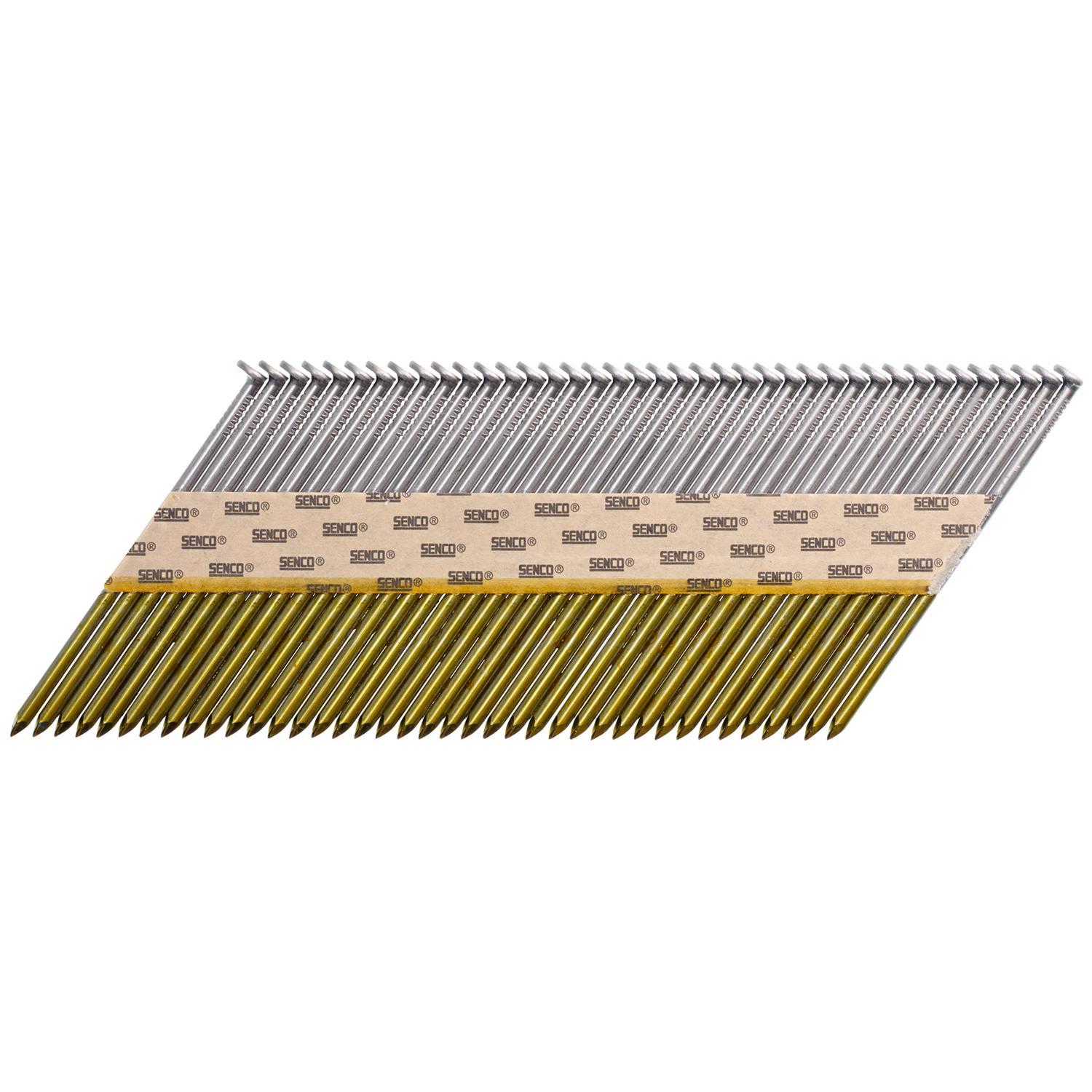 Photos - Nail / Screw / Fastener Senco ProHead 3-1/4 in. L X 16 Ga. Angled Strip Brite Framing Nails 34 deg 2,500 pk K528APBXN 