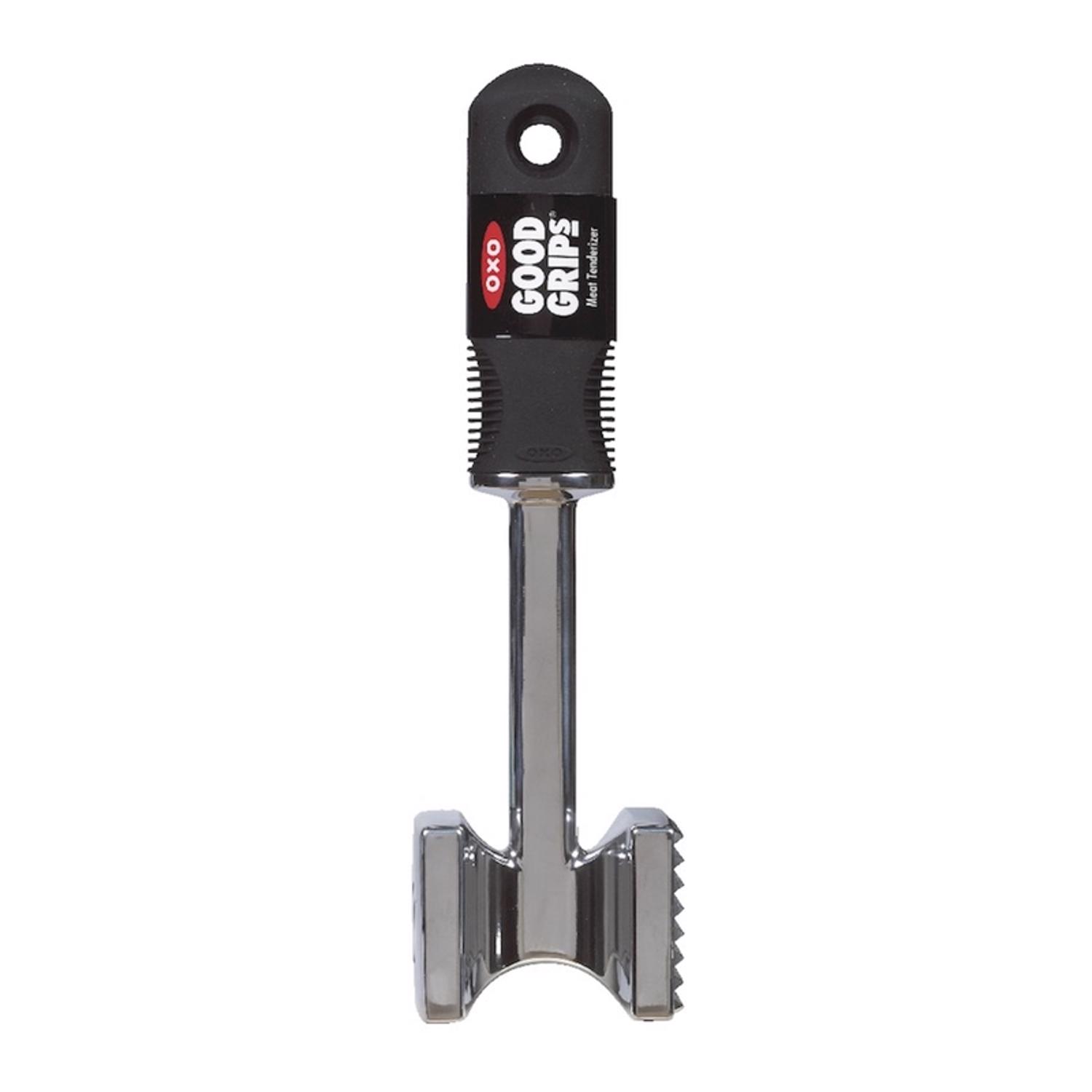 OXO Good Grips Fleischklopfer Aus Druckguss – Zweiseitiger Hammer Für Zartes Fleisch