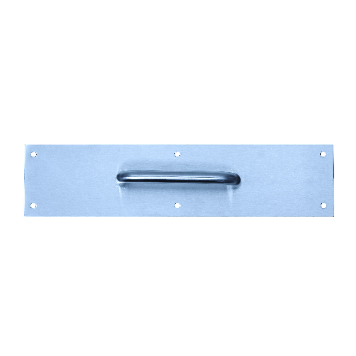 Tell 15 in. L Satin Stainless Steel Silver Stainless Steel Pull Plate