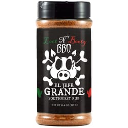 Loot N' Booty El Jefe Grande Southwest Bar-B-Q Rub/Seasoning 11.6 oz