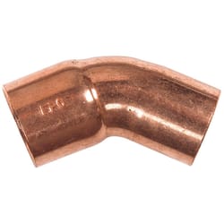 NIBCO 1 in. Sweat X 1 in. D Sweat Copper 45 Degree Street Elbow 1 pk