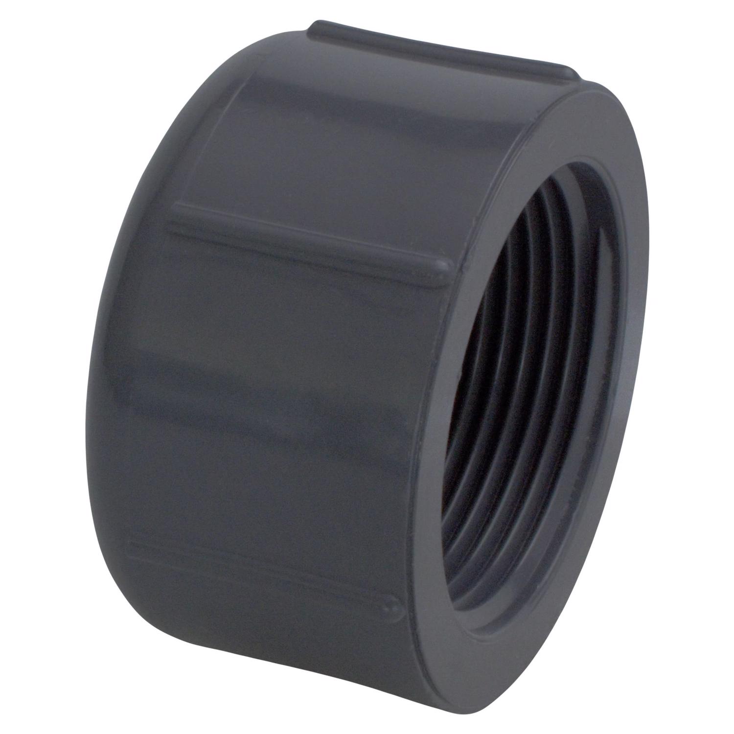 Charlotte Pipe Schedule 80 1 in. FPT X 1 in. D MPT PVC Cap