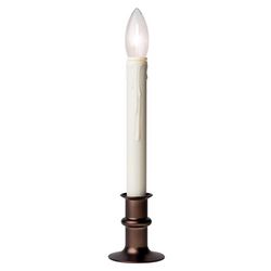 Celestial Lights Antique Bronze No Scent Dual Intensity LED Battery Operated Window Candle 7.1 oz In