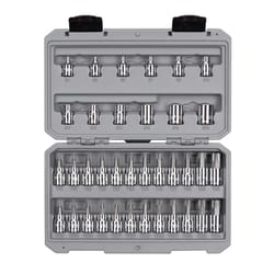 Tekton 3/8 in. drive Torx and External Star Bit Socket Set 36 pc