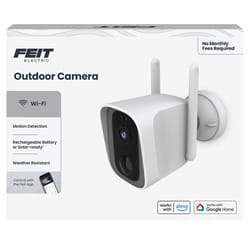Feit Smart Home Battery Powered Outdoor Smart-Enabled Security Camera