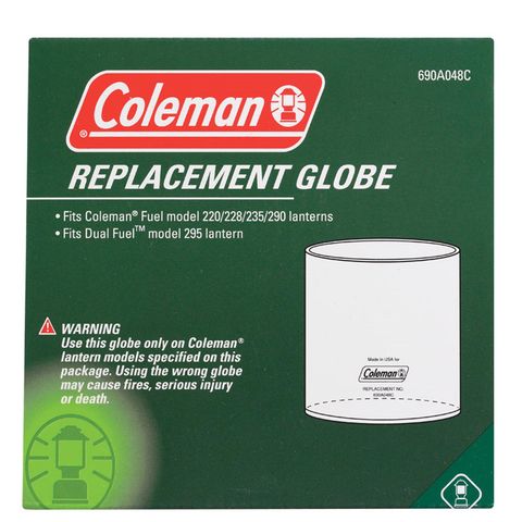 Coleman Clear Lantern Globe Mfr# 2000026613 - Ace Hardware