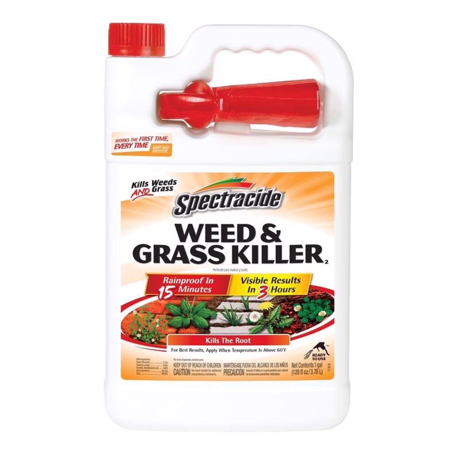 Spectracide HG-96017 Weed & Grass Killer - 1 gallon bottle