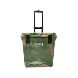 Cubix Outdoors QuadraX Camouflage 46 qt Roller Cooler