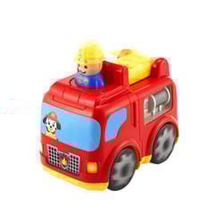 Kidoozie Press 'n Zoom Fire Engine Plastic