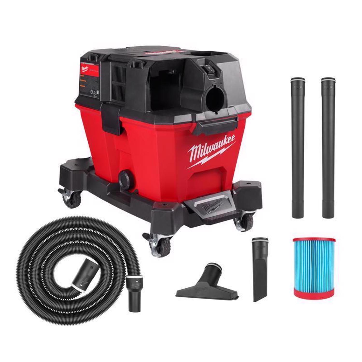 Milwaukee M18 FUEL 0910-20 6 gal Cordless Wet/Dry Vacuum Tool Only
