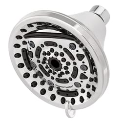 Oxygenics PowerMax Chrome ABS Plastic 9 settings Showerhead 1.8 gpm