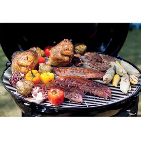 Weber 37 in. Ranch Charcoal Grill Black Mfr# 60020 - Ace Hardware