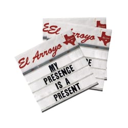 El Arroyo My Presence is a Present Cocktail Napkins Paper 20 pk