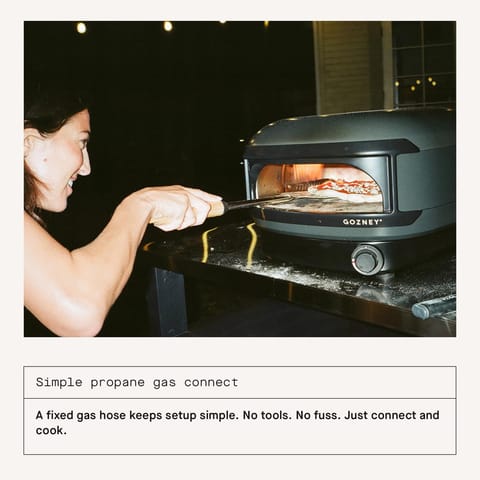 Gozney Arc Lite Liquid Propane Outdoor Pizza Oven Off-Black Mfr