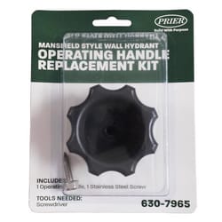 Prier Wall Hydrant Handle Kit For Mansfield 0 in. L X 2.25 in. W X 2.25 in. H X 2.25 in. D .5 in. Pl