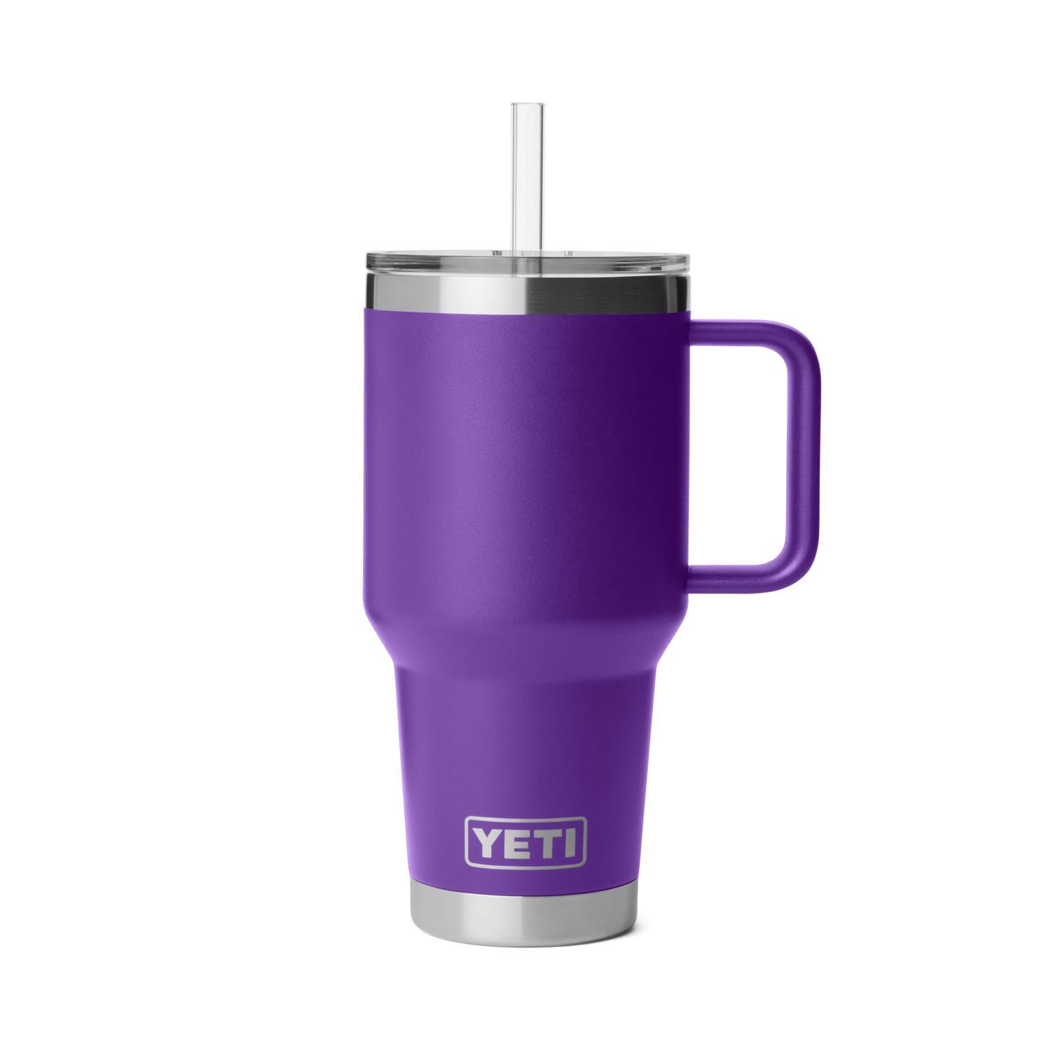 YETI Rambler 35 oz Pace Purple BPA Free Straw Mug