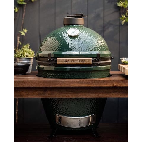 Big Green Egg 18.25 in. Large Charcoal Grill and Smoker Green Mfr