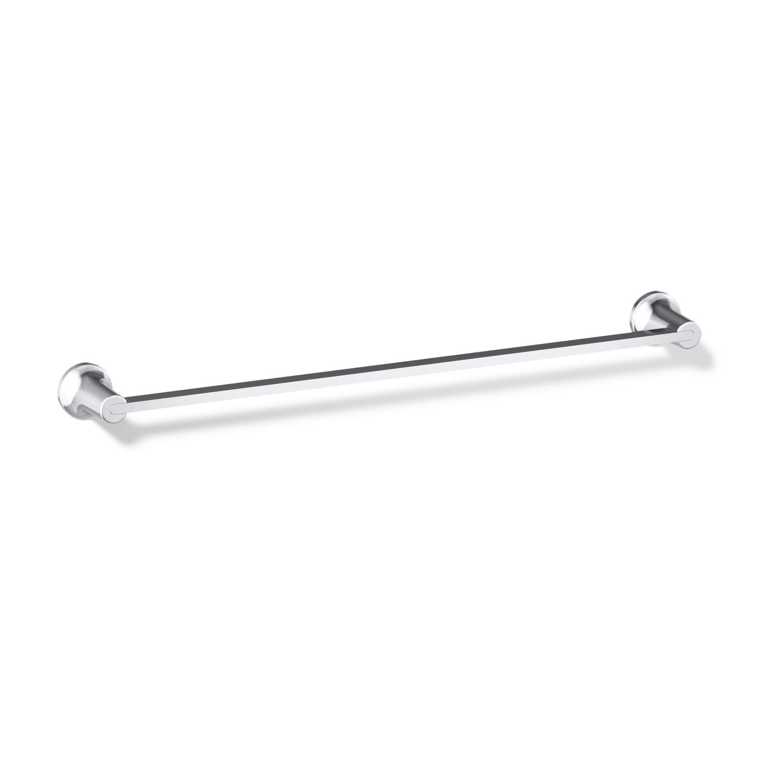 Kohler Sivaro Polished Chrome Silver Towel Bar 24 in. L Metal